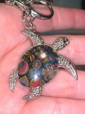 Turtle purse/bag charm Keychain